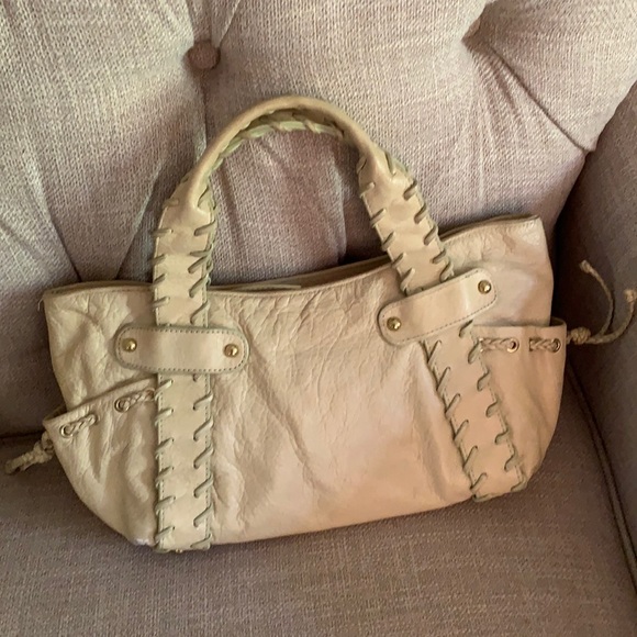 Kooba cream leather tote - Picture 1 of 9